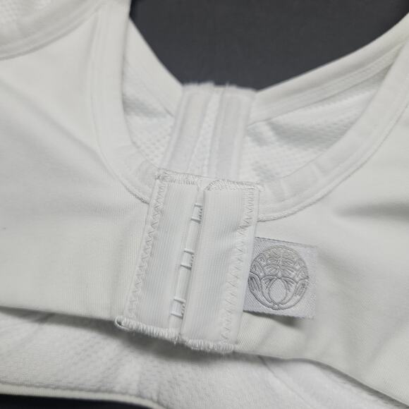 Natori Convertible High Impact Performance UW Sports Bra 731439 White Size 38C - Picture 4 of 8